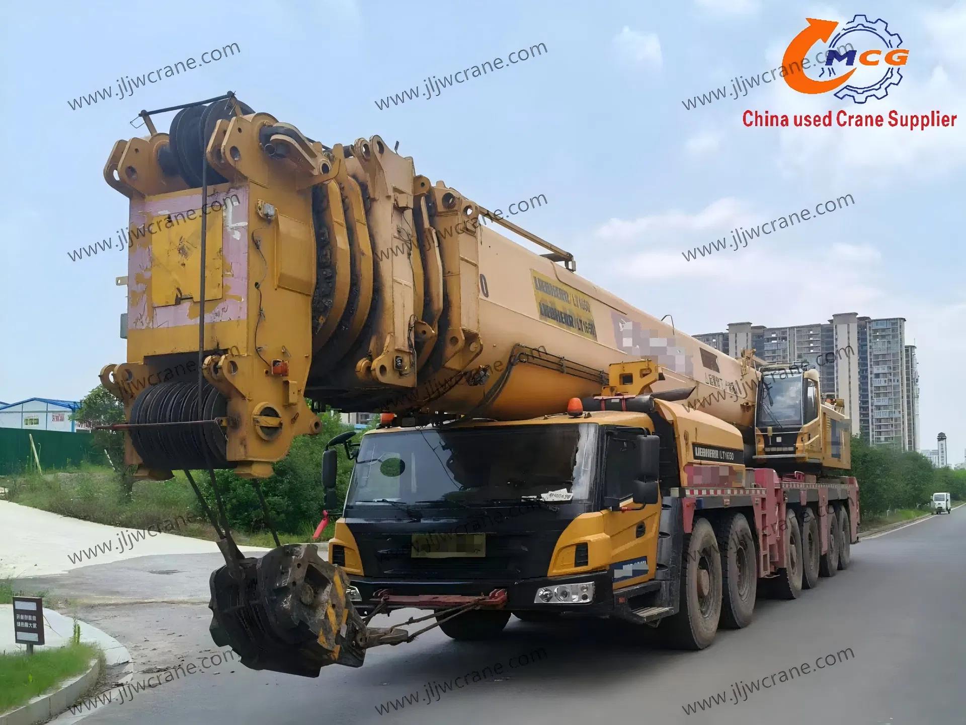 Grane d'occasion 2020 SAC450 TON SAN Y All Terrain Crane Truck Crane Used Mobile Crane