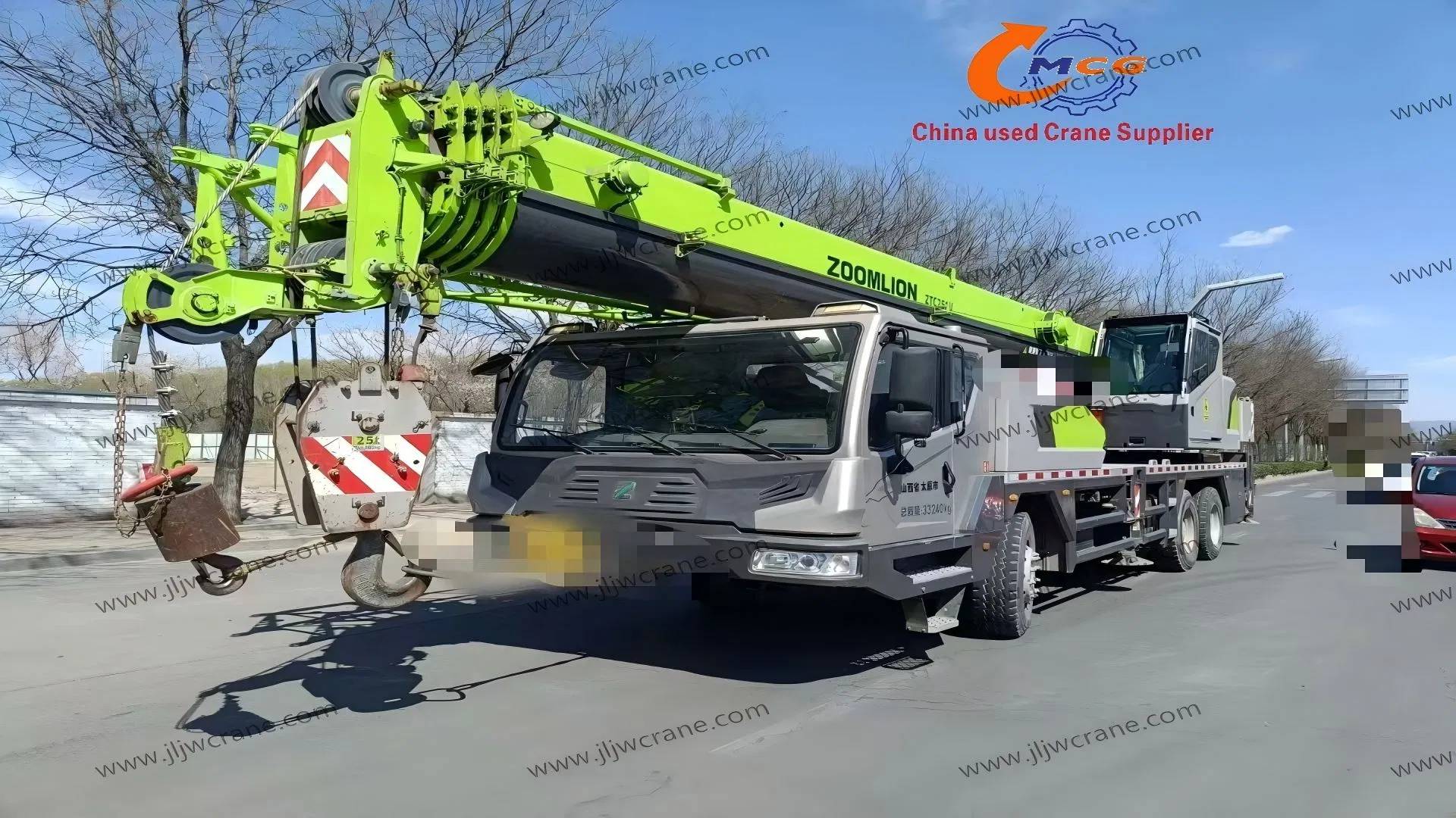 Надежный подержанный кран 2020 Zoomlion 25 тонн крана - отличная инвестиционная возможность