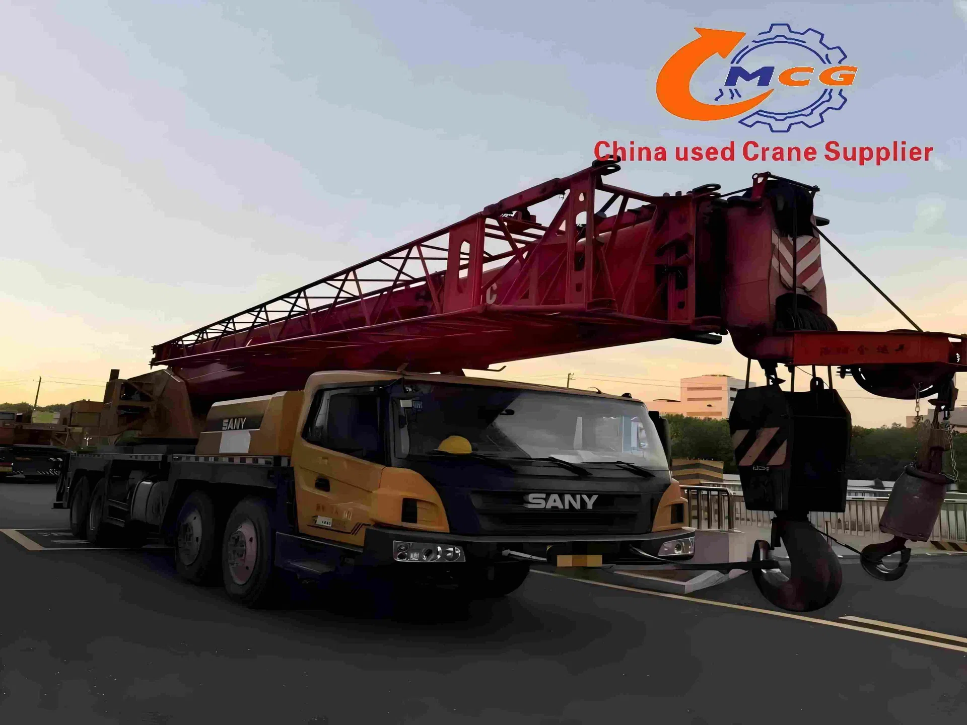 SA NY 2021 55 tonnes Croe de camion d'occasion, Crawler Crane avec bonne qualité et bon prix