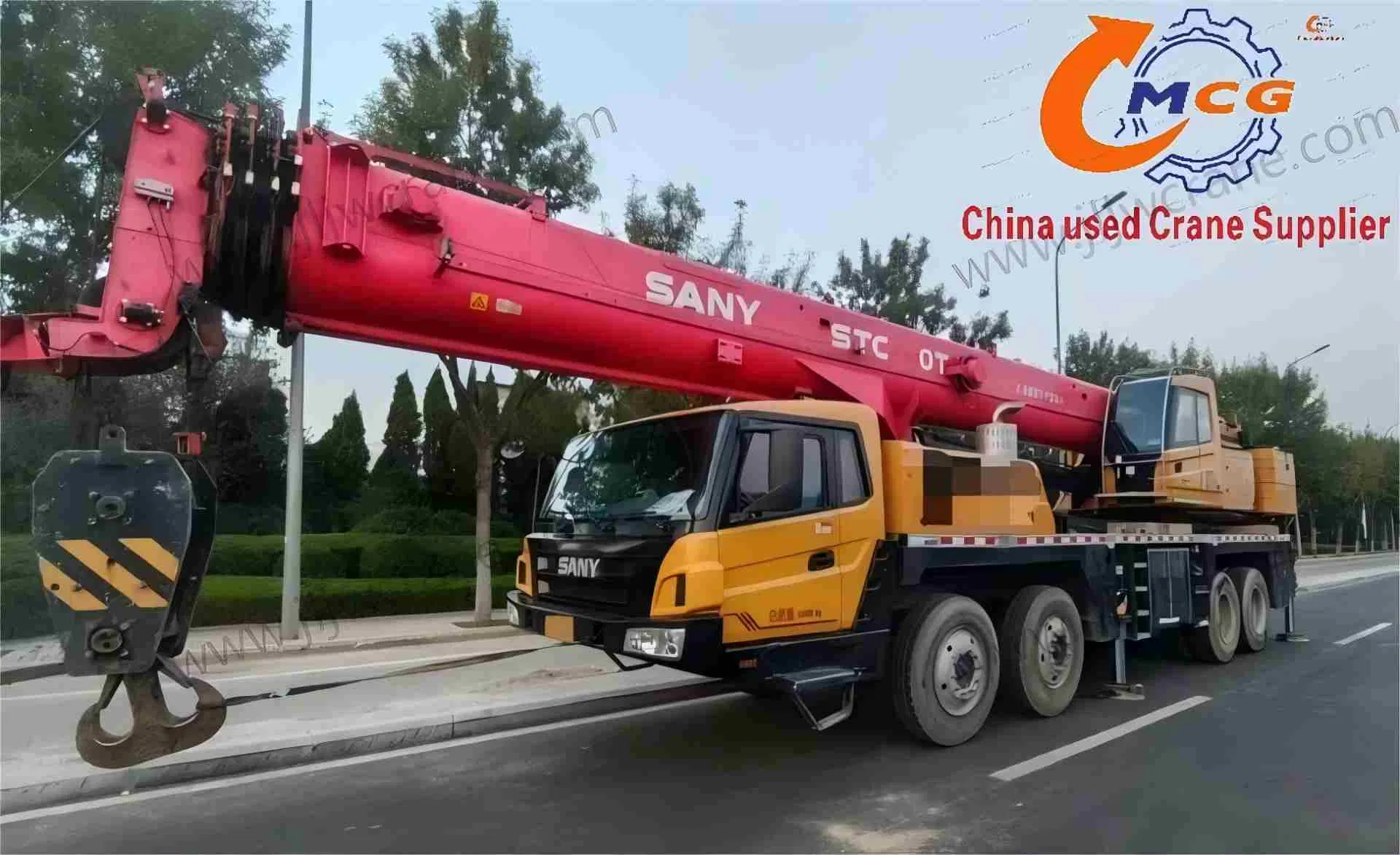 موثوقة 70 طنًا San Y All Terrain Crane من عام 2020