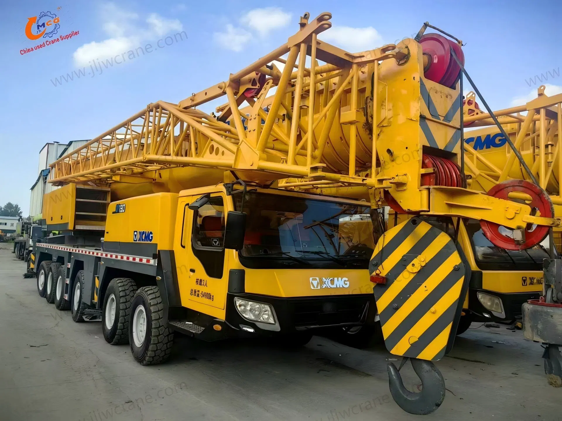 عمدہ حالت XC MG XCT130-6 کرین ، کم کام کے اوقات