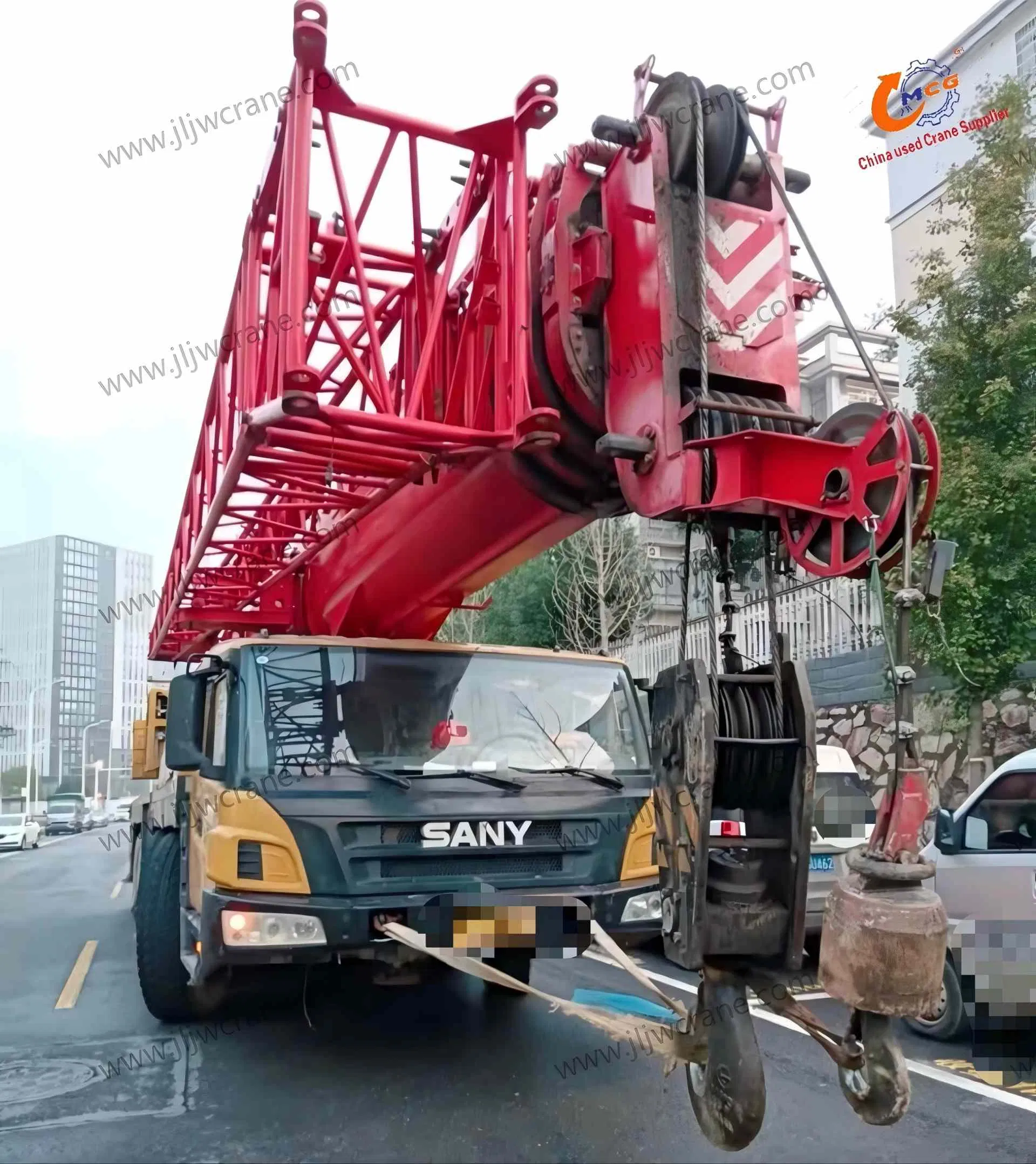 2020 Sany 80t5 Crane, 50 м, осмотрен и готовый
