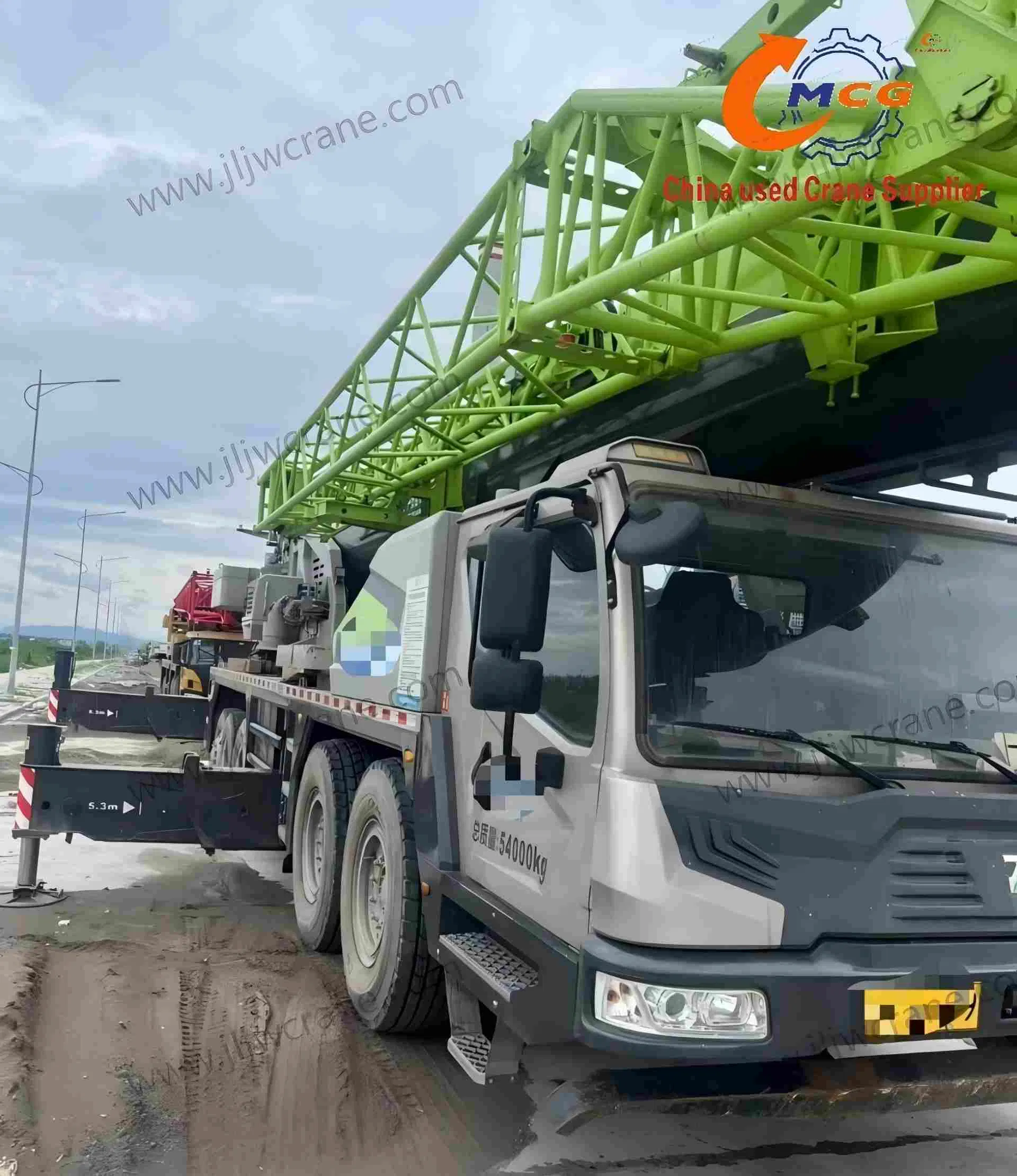 Fiable 95Ton Zoom Lion Used Truck Crane à vendre, 2021 Modèle