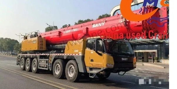 تستخدم Crane 2024 SAC160 TON SAN Y All Terrain Crane1600C8-8 Truck Crane المستخدمة