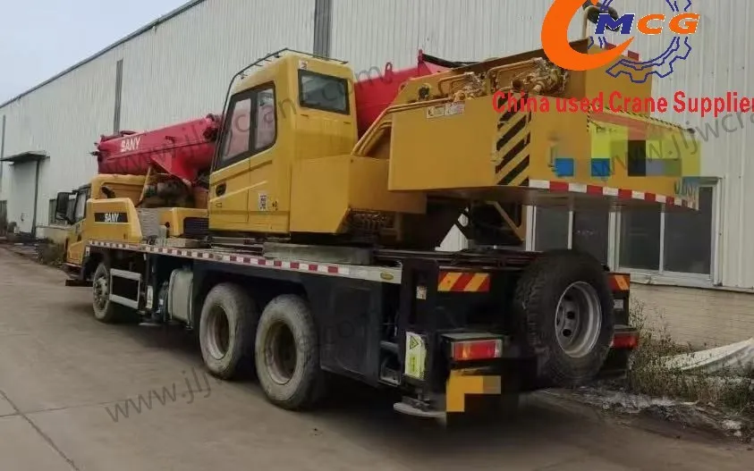 Доступный использованный 25 -тонный кран San Y Truck с 2022 года