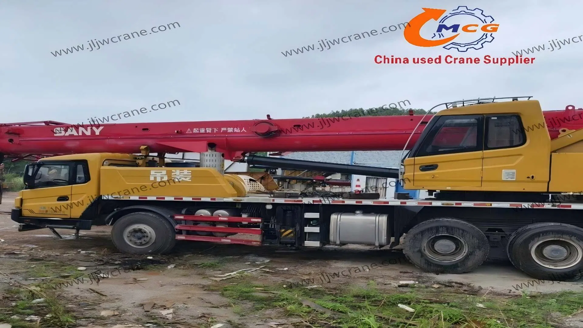 Используемый Crane 2019 STC25 TON SAN Y ALL LEARRUN CRANE CRANE CRANE Используется мобильный кран