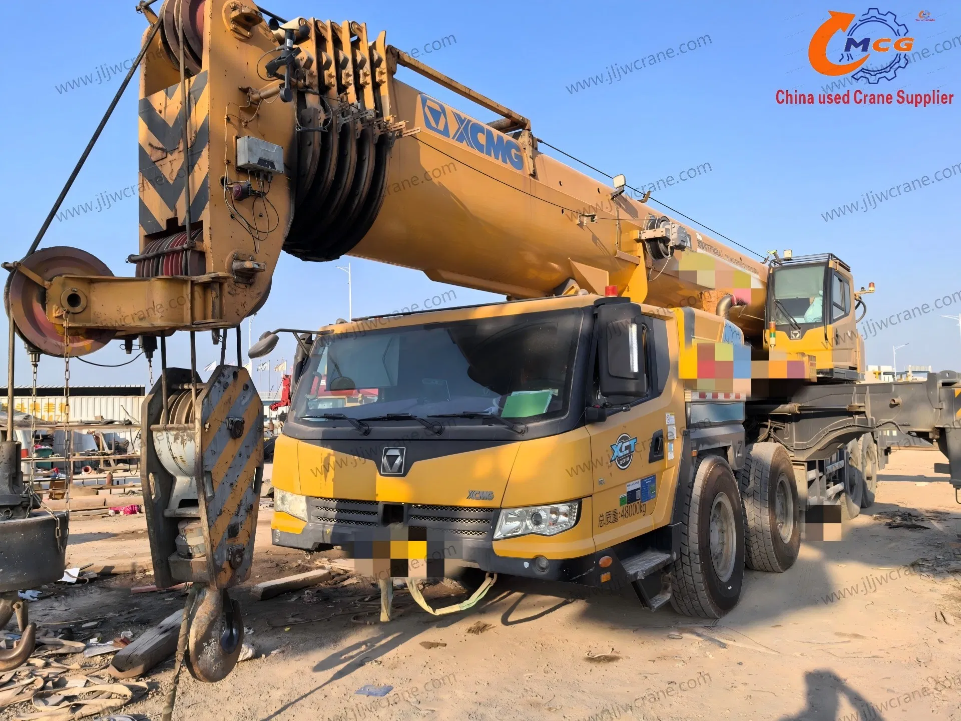 Crue de camion XC MG ABORDABLE 2018 90 tonnes en excellent état