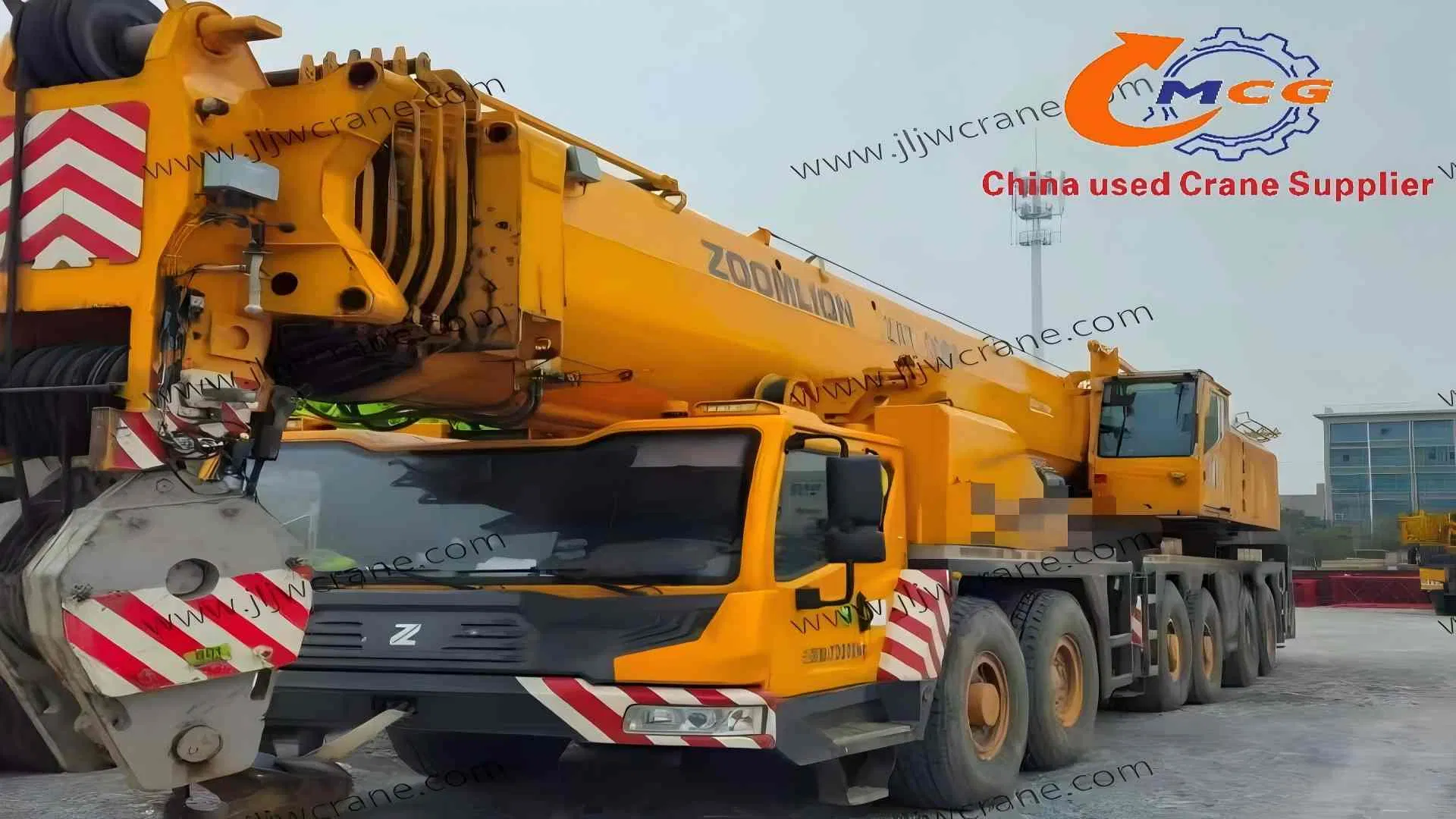 تستخدم Crane 2022 SAC400 Ton San y All Terrain Crane Truck Crane تستخدم رافعة متنقلة