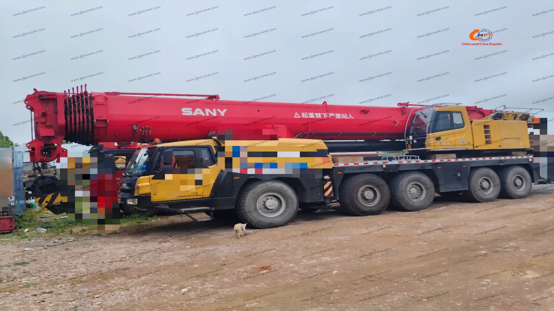 2021 San y All Terrain Truck Crane - حالة ممتازة