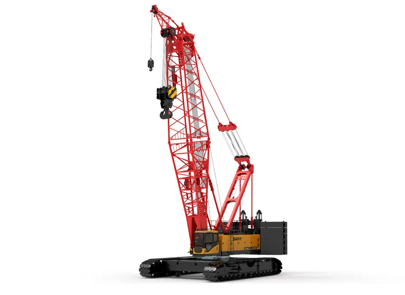 Heavy Duty Crawler Crane Used Construction Machinery Heavy Equipment Industrial Lifting 