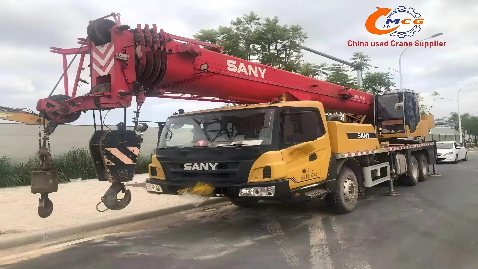 Используется 2019 San Y Mobile Crane - 20 тонн All Terrain Truck