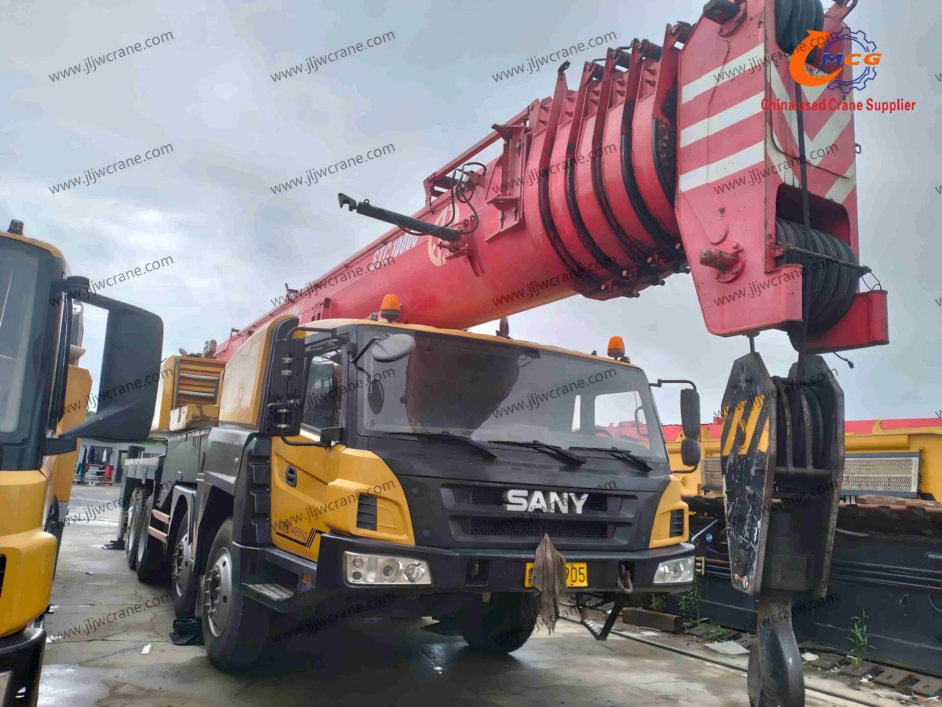 Высокое качество и простой в использовании подержанный Crane 2017 STC 100 тонн SA NY Crane Crane