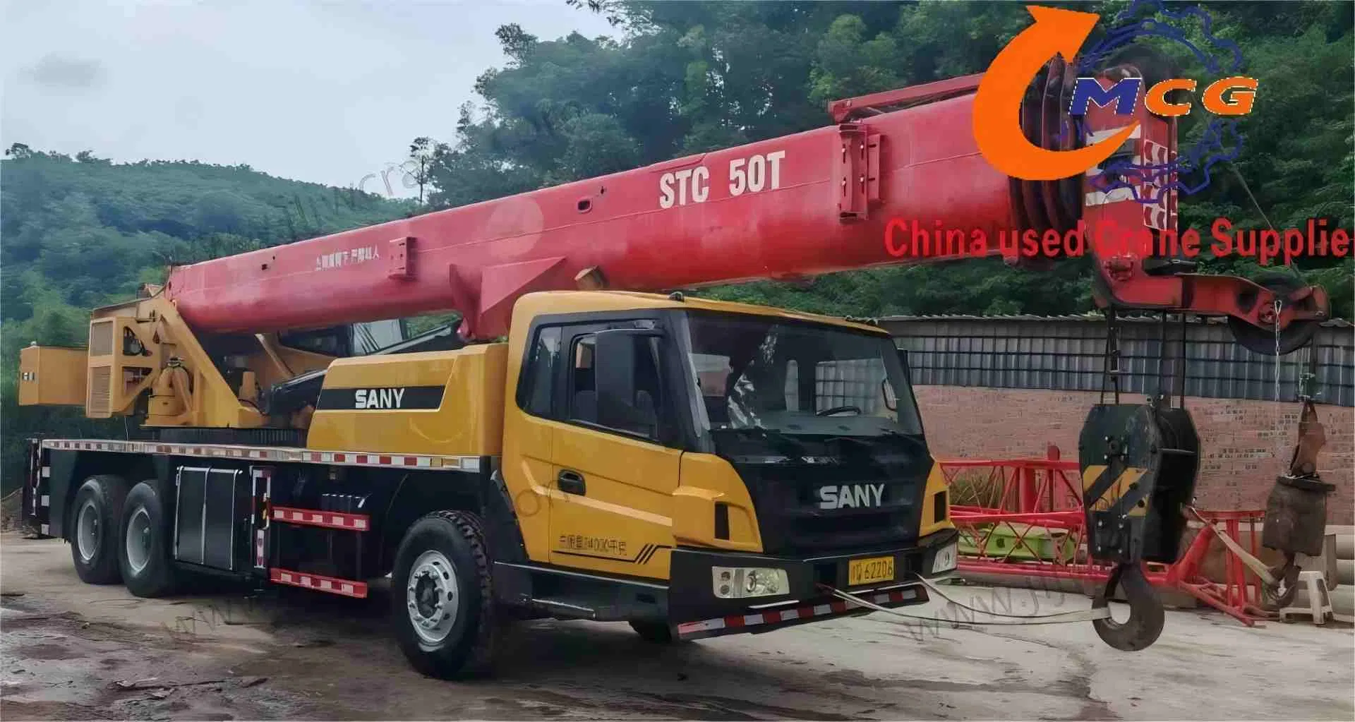 Надежный мобильный кран SAN Y250T для тяжелых вытяжений