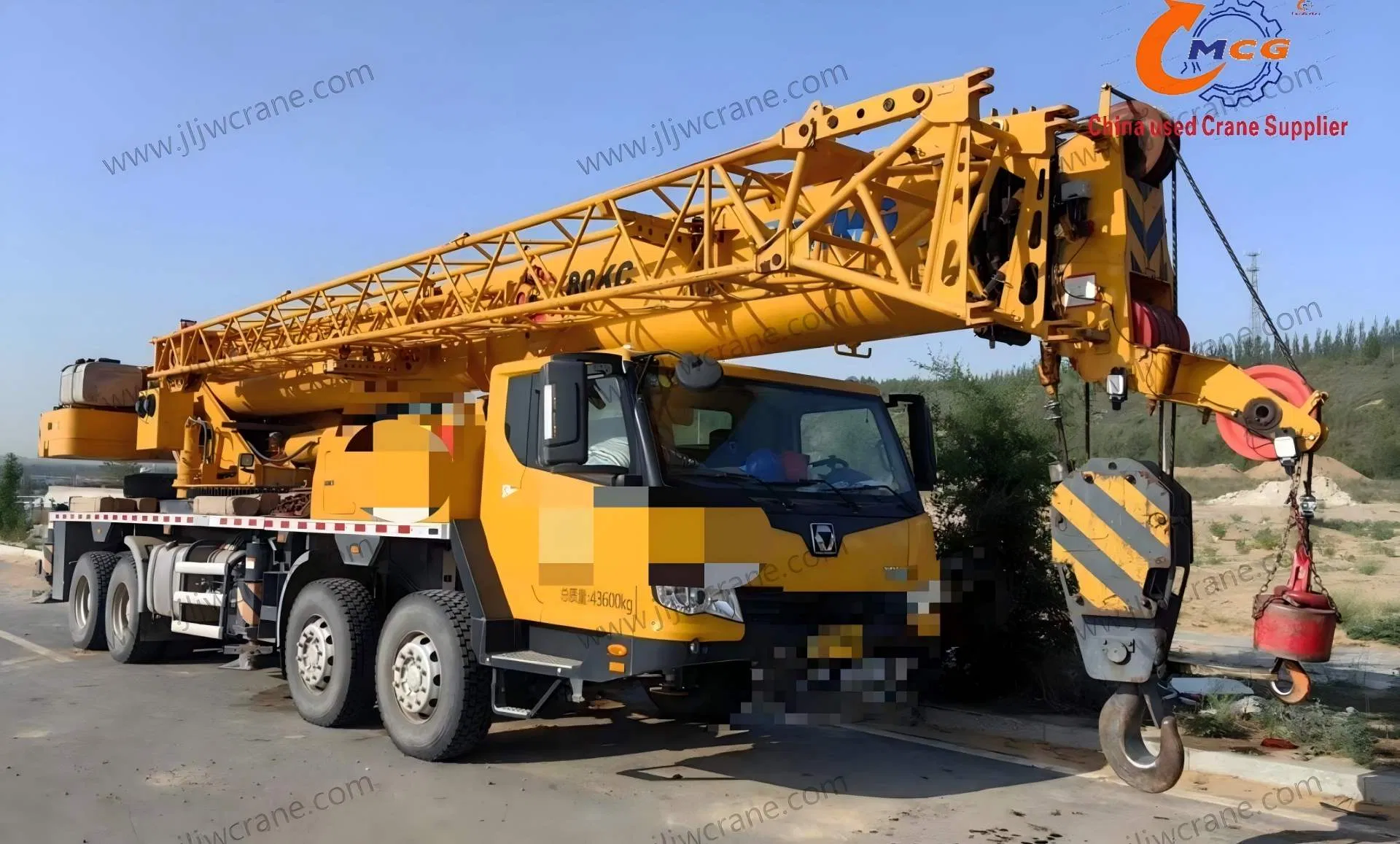 Высококачественный 50 тонн 2021 XC MG Truck Crane доступен сейчас