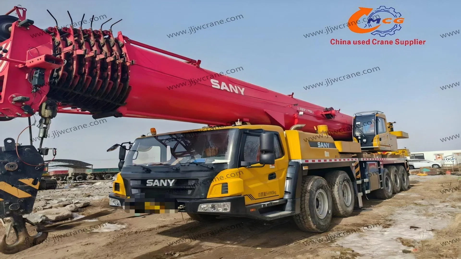 Используемый Crane 2022 STC130 Тонн SAN Y ALL TERNRAIN CRANE1300C8 КРАН КРАН ИСПОЛЬЗОВАНИЕ