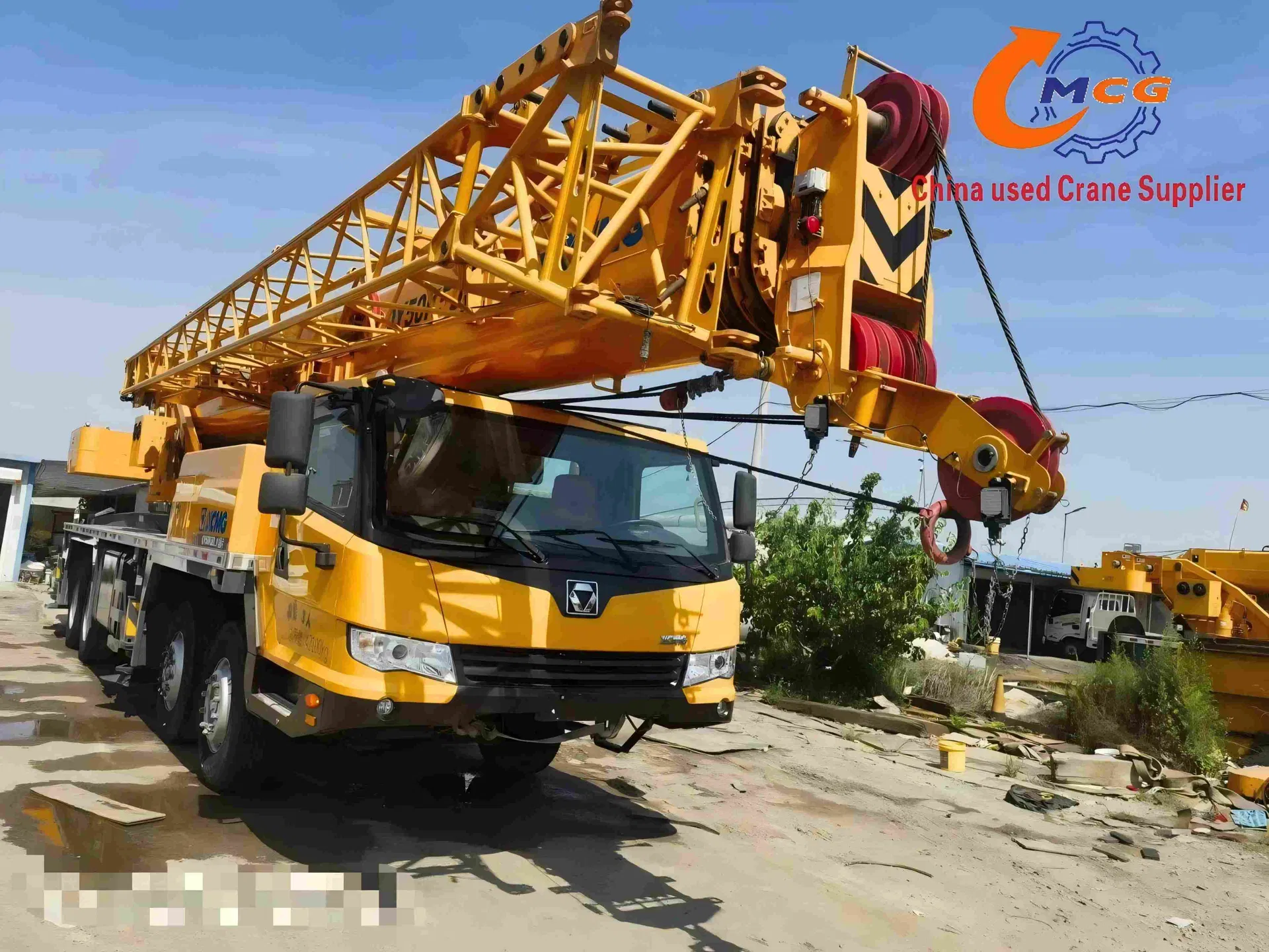 2022 XC MG Crane xe tải cũ 50 tấn - Trong tình trạng tốt, hiệu suất chi phí cao