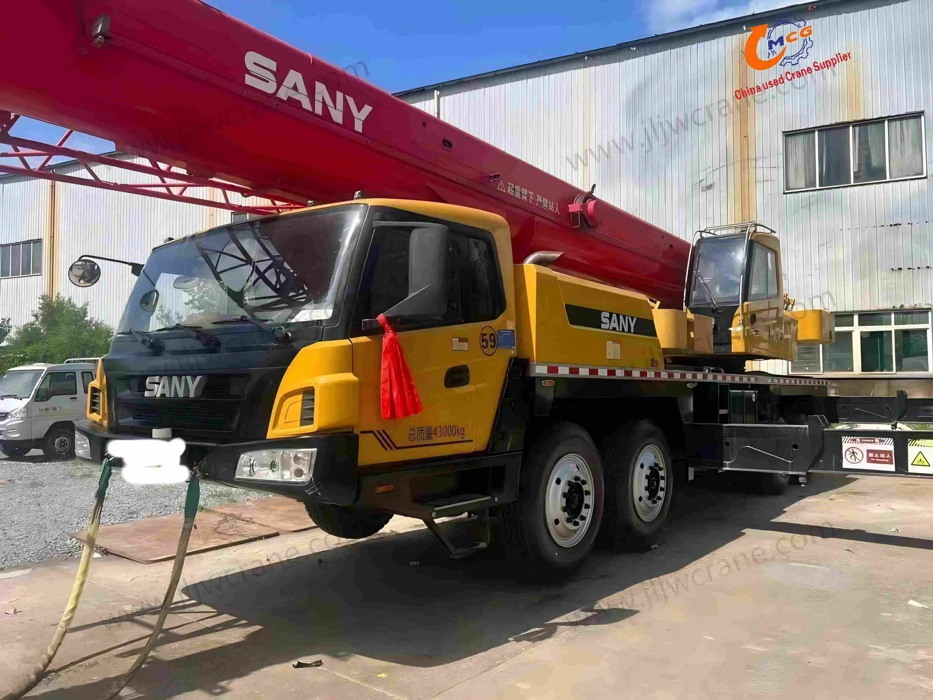 SA NY 550C5 CRANE المستخدمة للبيع - حالة ممتازة ، ساعات منخفضة