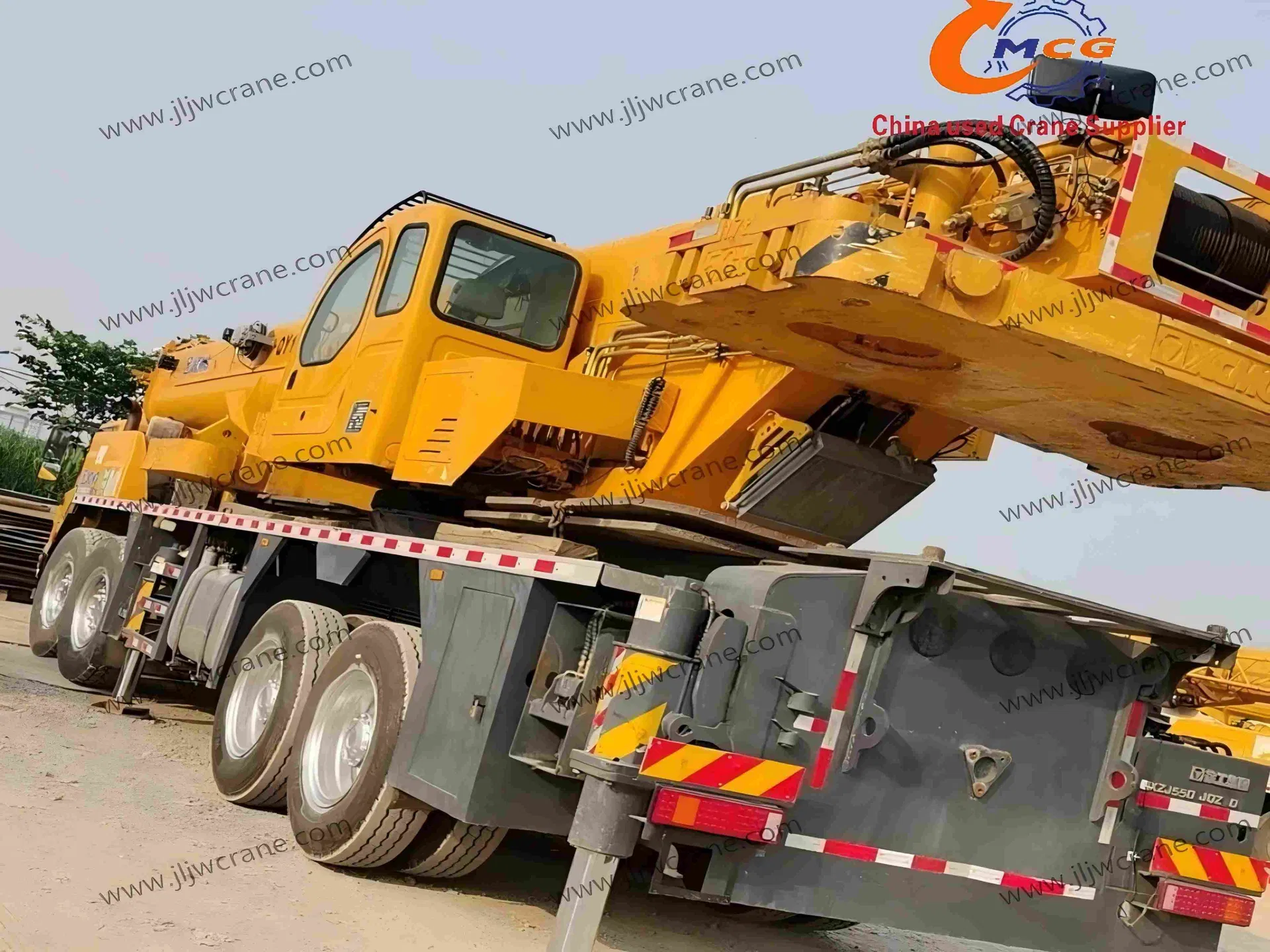 Asequible 2021 XC MG 80 toneladas Crane de camiones usados ​​- en buenas condiciones