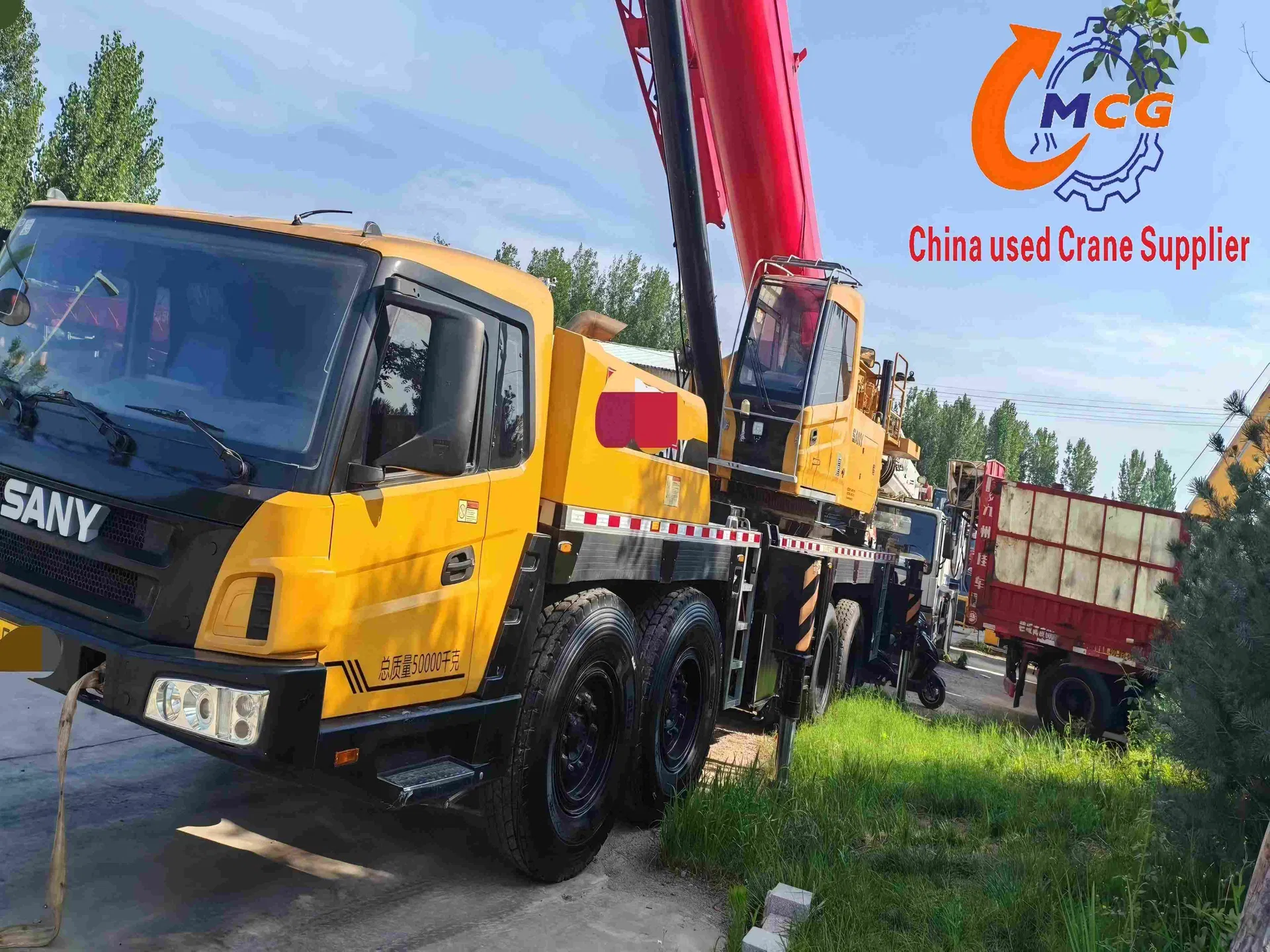 Crue de camion d'occasion abordable 2020 San Y All Terrain Crane pour l'exportation