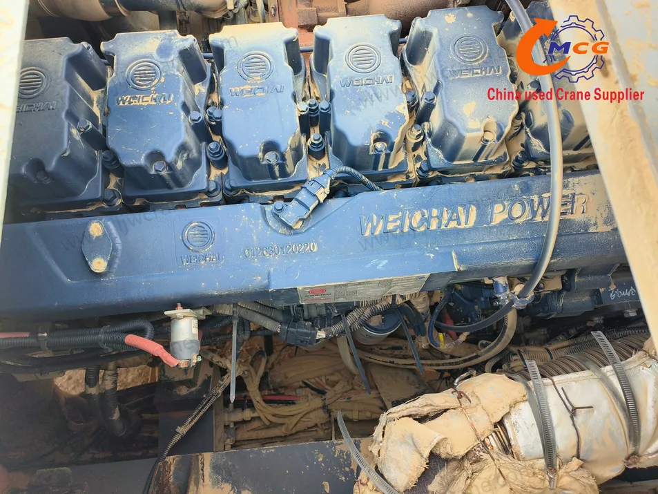 شاحنة مستعملة Crane 2020 Zoomlion Zat130V All-Terrain Crane Crane مثبتة على الشاحنة الملموسة