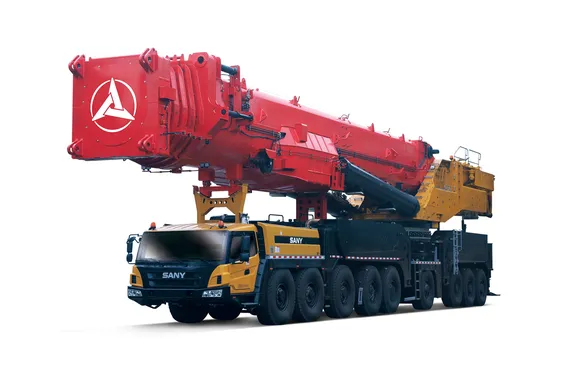 Zoomlion 50h Crane - 45m Boom ، 9 طن من ثقل الموازنة ، ساعات منخفضة