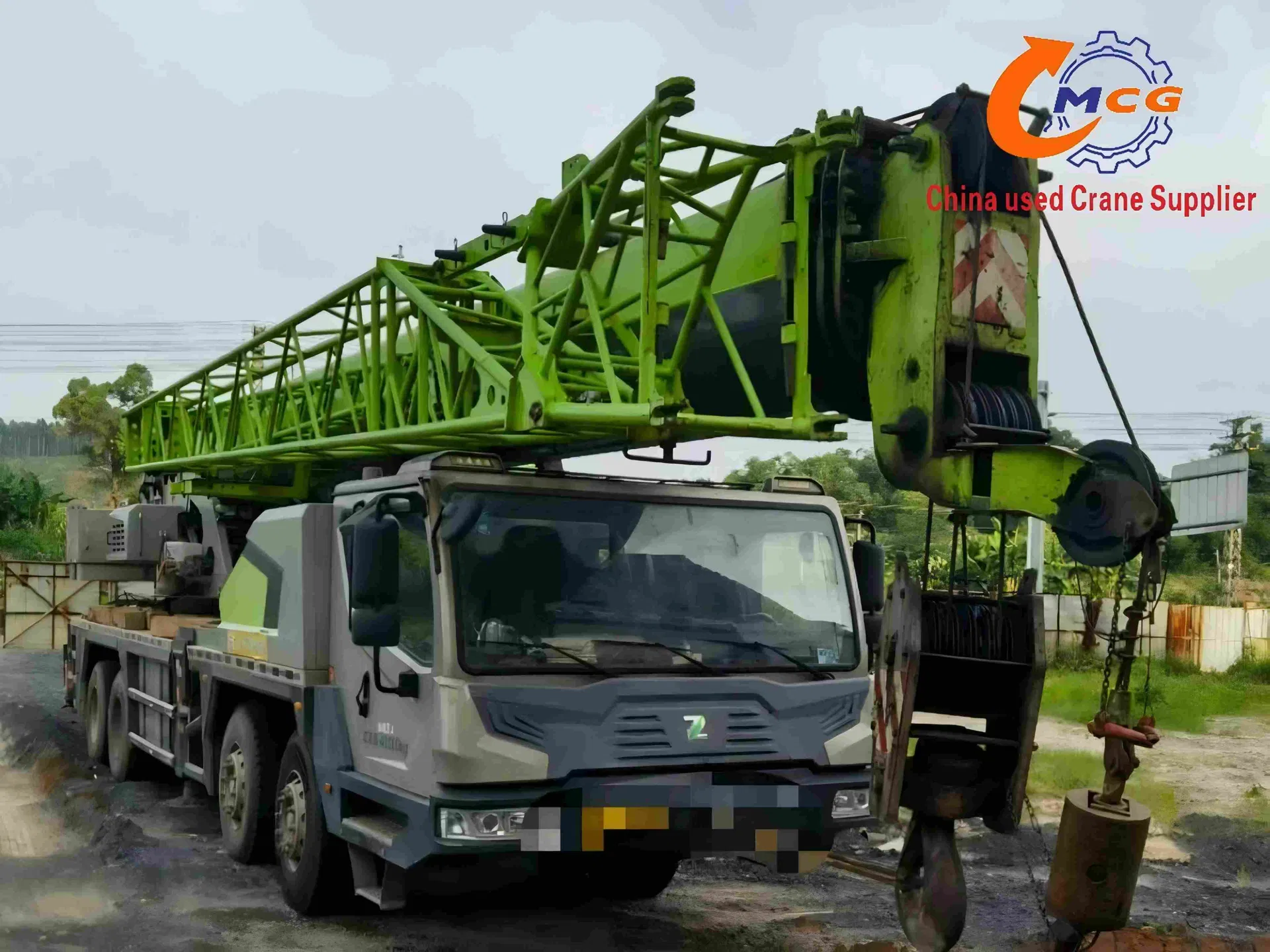 بأسعار معقولة 2020 Zoomlion 50 طن رافعة الشاحنة - في حالة جيدة