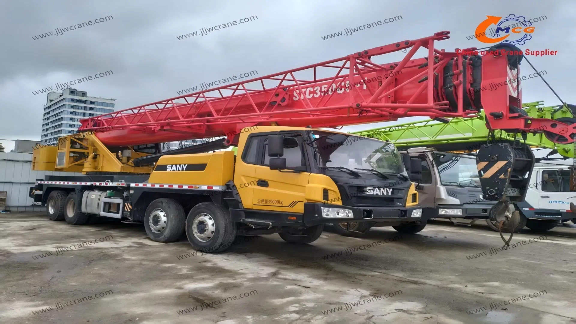 Второй рука Кран 2022 STC 35 TON SA NY ALL LEARRUN CRANE CRANE CRANE