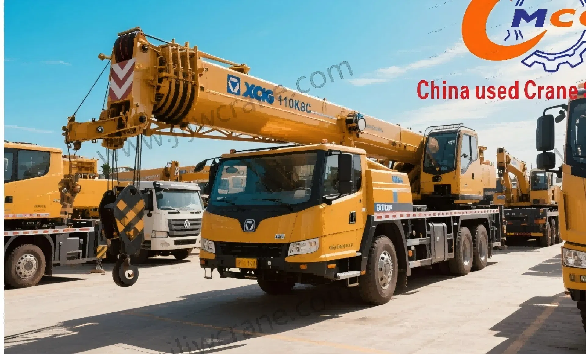 2022 XC Mg 110 ٹن ٹرک کرین - عمدہ حالت اور سستی