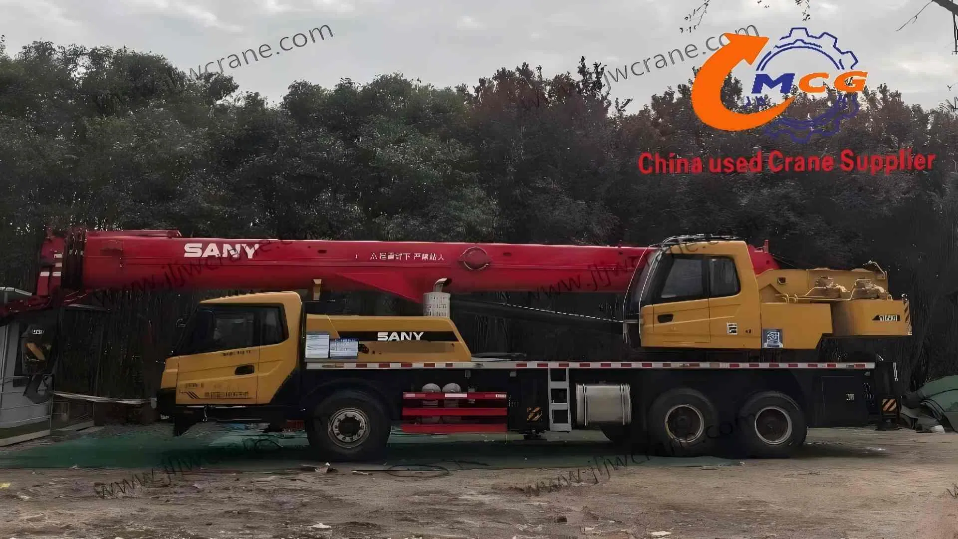 Используется 2019 San Y Mobile Crane - 25 тонн.