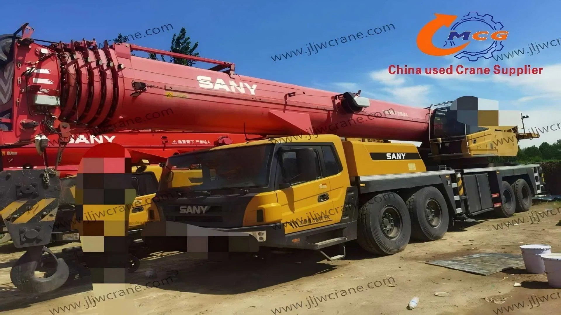 Высококачественный 2020 San Y 80 тонн All Terrain Crane на продажу